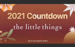 iTunes-Countdown 2021 Tag 11: Heute „the little things“ für 4,99€ kaufen