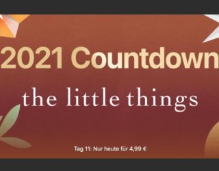 iTunes-Countdown 2021 Tag 11: Heute „the little things“ für 4,99€ kaufen