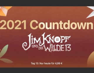 iTunes-Countdown 2021 Tag 13: Heute „Jim Knopf und die Wilde 13“ für 4,99€ kaufen