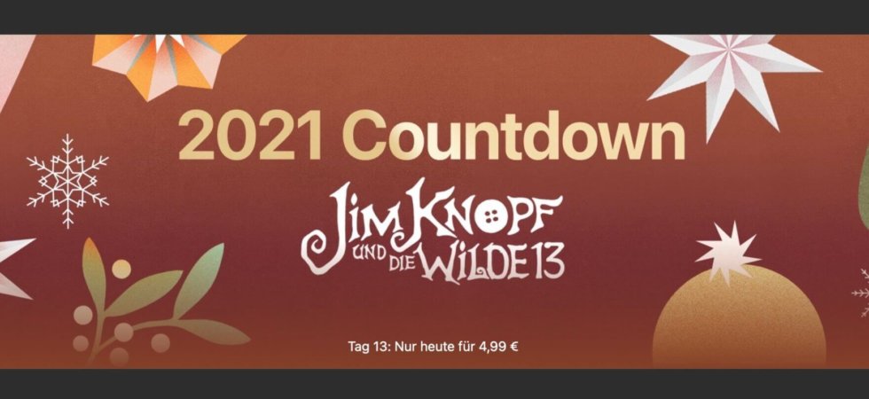 iTunes-Countdown 2021 Tag 13: Heute „Jim Knopf und die Wilde 13“ für 4,99€ kaufen