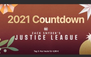 iTunes-Countdown 2021 Tag 3: Heute „Justice League“ für 4,99€ kaufen