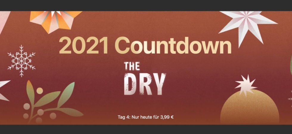 iTunes-Countdown 2021 Tag 4: Heute „The Dry – Lügen der Vergangenheit“ für 3,99€ kaufen