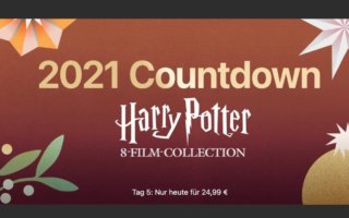 iTunes-Countdown 2021 Tag 5: Heute die Harry-Potter-Reihe für 24,99€ kaufen