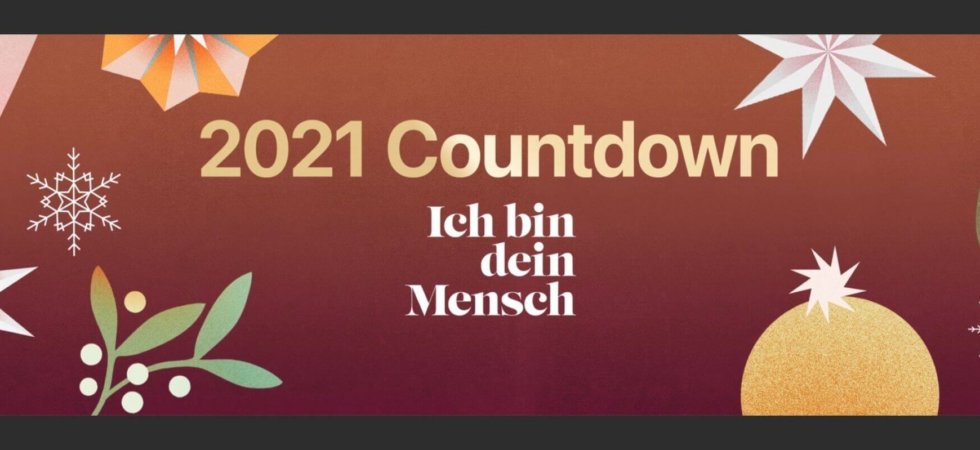 iTunes-Countdown 2021 Tag 8: Heute „Ich bin dein Mensch“ für 3,99e kaufen