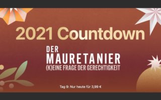 iTunes-Countdown 2021 Tag 9: Heute „Der Maurentanier – (K)eine Frage der Gerechtigkeit“ für 3,99€ kaufen