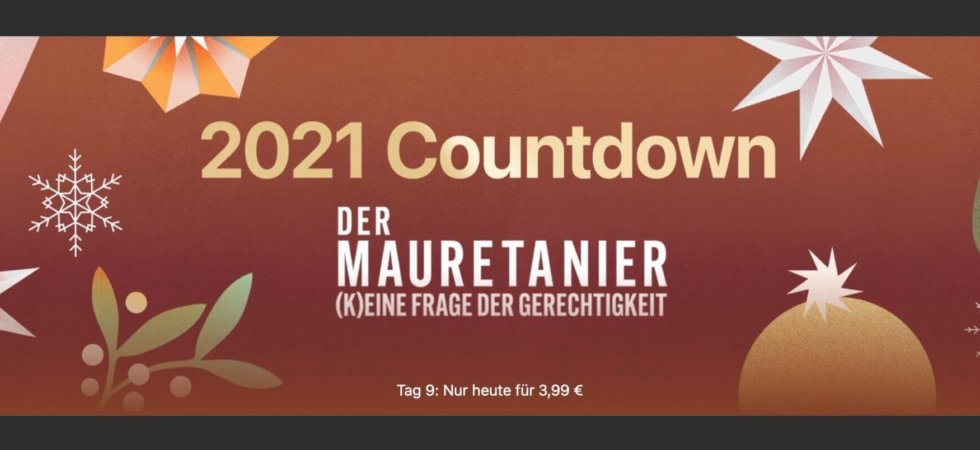 iTunes-Countdown 2021 Tag 9: Heute „Der Maurentanier – (K)eine Frage der Gerechtigkeit“ für 3,99€ kaufen