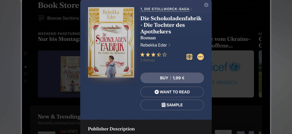 Das E-Book der Woche: „Die Schokoladenfabrik – Die Tochter des Apothekers“ für 1,99€ kaufen