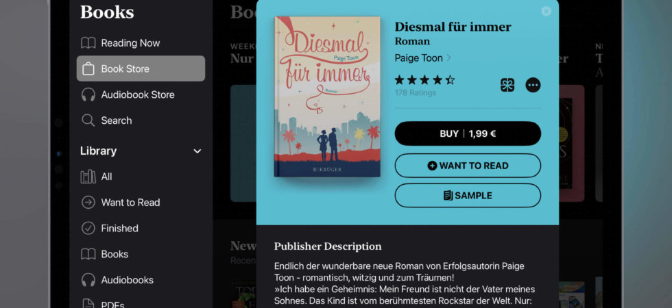 Pageturner der Woche: „Diesmal für immer“ für 1,99 Euro kaufen