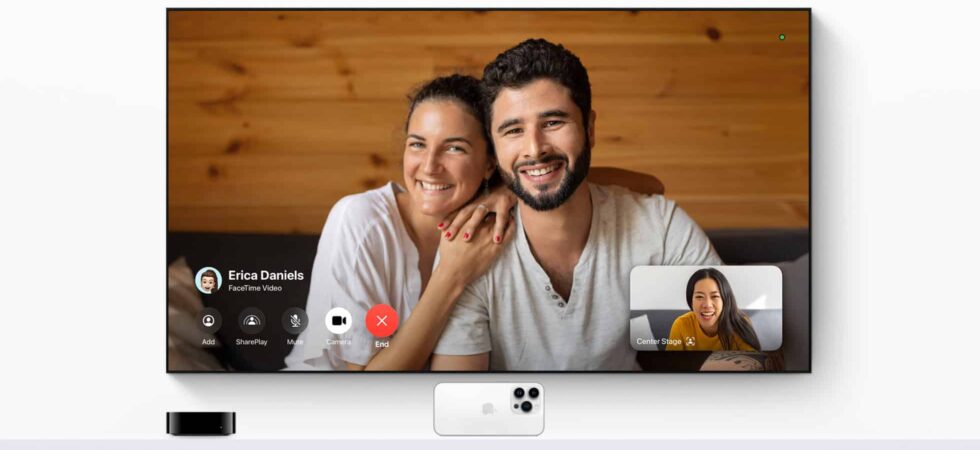 Neu in tvOS 17: Facetime und Zoom auf dem Apple TV