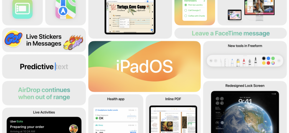 Für das iPad: iPadOS 17 bringt viele Neuerungen aus iOS 17 aufs Tablet