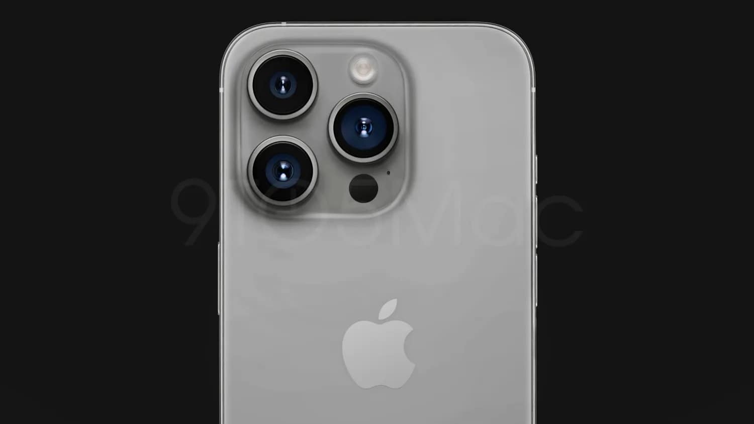 iPhone 15 Titan Grey - Rendering - 9to5Mac