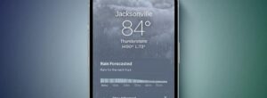 Gestört: Apples Wetter-App hat Aussetzer