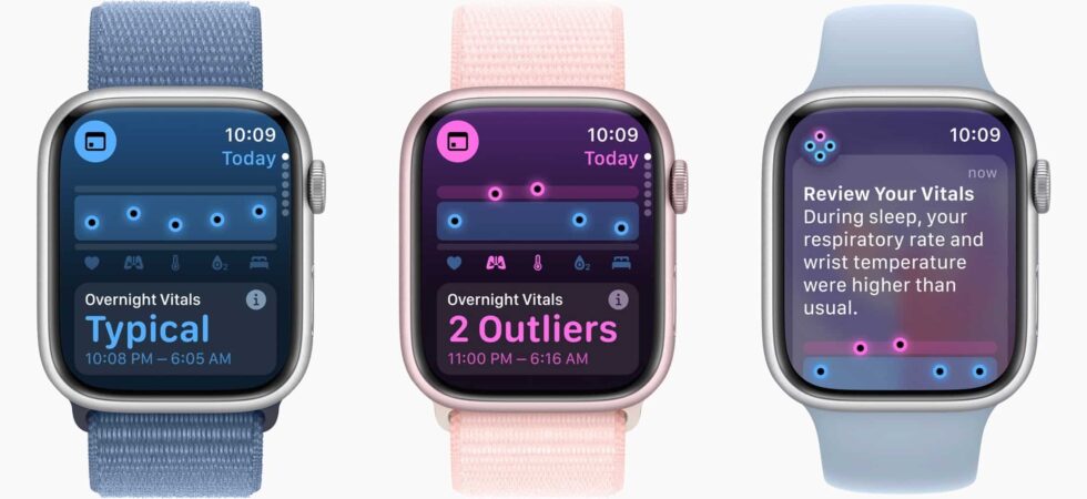 Schlafapnoe-Erkennung: watchOS 11.1- und iOS 18.1-Betas schalten Feature frei